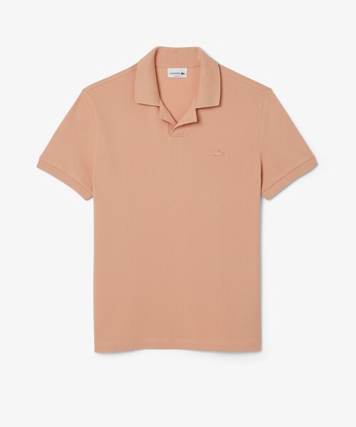 LACOSTE(ラコステ)の「オープンカラーポロシャツ(ポロシャツ・メンズ・ネイビー/ホワイト/ブラウン・3/2/5/4)」の7枚目の写真