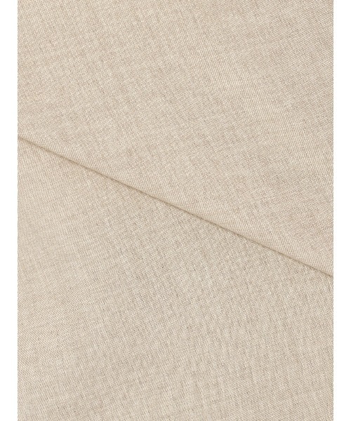 SUIT SQUARE（スーツスクエア）の「ボウタイブラウス フレンチスリーブ ウォッシャブル 撥水 リネンライク 無地（シャツ/ブラウス・レディース・ネイビー系/ベージュ系/オレンジ系・38(9号)）」の12枚目の写真