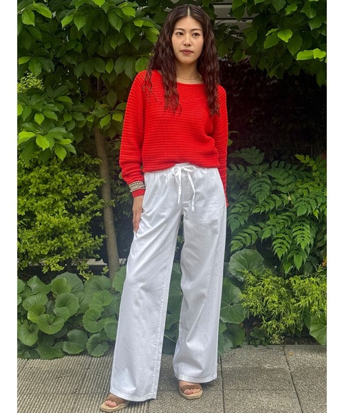 新品未使用タグ付き BANANA REPUBLIC ワイドレッグジーンズ Banana Republic（バナナリパブリック）の「ハイライズ ワイド