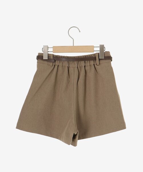 MAJESTIC LEGON(マジェスティックレゴン)の「ベルト付きショートパンツ(その他パンツ・レディース・ブラウン/ブラック・MEDIUM)」の13枚目の写真
