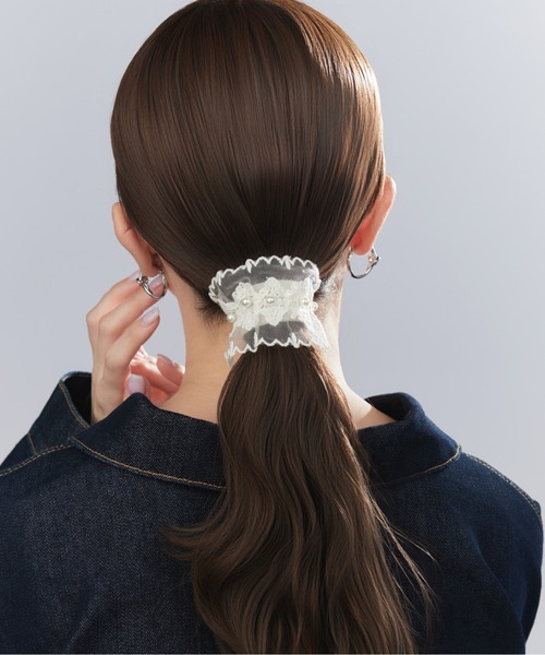 セール】【deedoodah】ナチュラルレース ロールカフ ヘアカフ