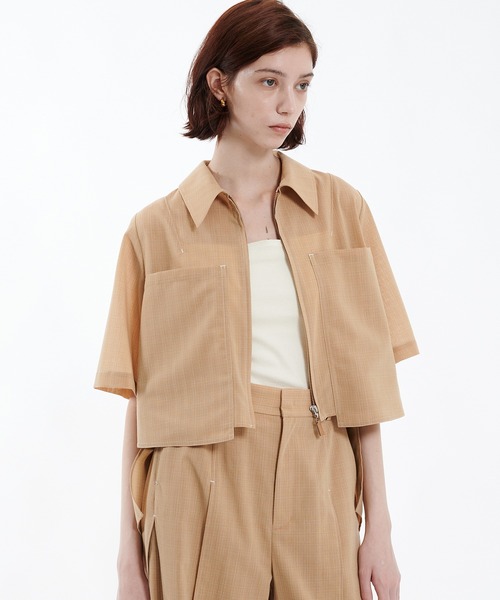 ドライトロスリットシャツ（シャツ/ブラウス）｜PUBLIC TOKYO
