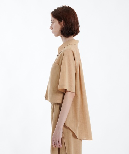 ドライトロスリットシャツ（シャツ/ブラウス）｜PUBLIC TOKYO