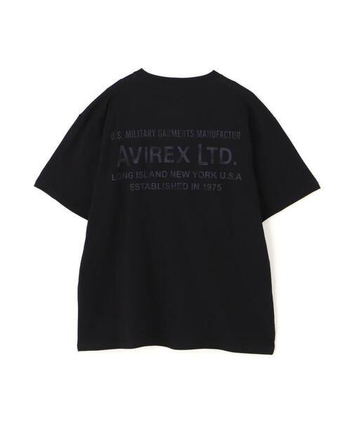 AVIREX(アヴィレックス)の「《WEB&DEPOT限定》SIGN T-SHIRT / サイン 半袖Tシャツ / AVIREX / アヴィレックス(Tシャツ/カットソー・メンズ・ブラック/ホワイト/その他10・L/M/XL/2XL)」の7枚目の写真