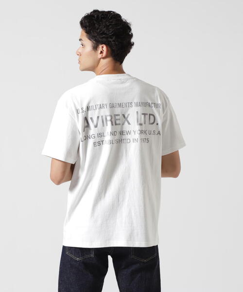 AVIREX(アヴィレックス)の「《WEB&DEPOT限定》SIGN T-SHIRT / サイン 半袖Tシャツ / AVIREX / アヴィレックス(Tシャツ/カットソー・メンズ・ブラック/ホワイト/その他10・L/M/XL/2XL)」の9枚目の写真