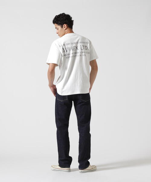 AVIREX(アヴィレックス)の「《WEB&DEPOT限定》SIGN T-SHIRT / サイン 半袖Tシャツ / AVIREX / アヴィレックス(Tシャツ/カットソー・メンズ・ブラック/ホワイト/その他10・L/M/XL/2XL)」の10枚目の写真