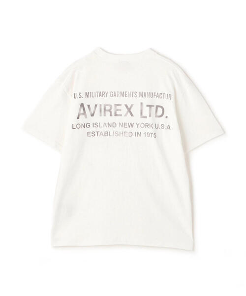 AVIREX(アヴィレックス)の「《WEB&DEPOT限定》SIGN T-SHIRT / サイン 半袖Tシャツ / AVIREX / アヴィレックス(Tシャツ/カットソー・メンズ・ブラック/ホワイト/その他10・L/M/XL/2XL)」の13枚目の写真
