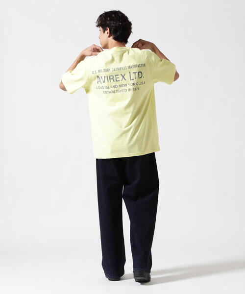 AVIREX(アヴィレックス)の「《WEB&DEPOT限定》SIGN T-SHIRT / サイン 半袖Tシャツ / AVIREX / アヴィレックス(Tシャツ/カットソー・メンズ・ブラック/ホワイト/その他10・L/M/XL/2XL)」の16枚目の写真