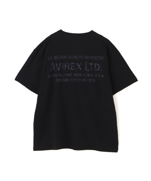 AVIREX(アヴィレックス)の「《WEB&DEPOT限定》SIGN T-SHIRT / サイン 半袖Tシャツ / AVIREX / アヴィレックス(Tシャツ/カットソー・メンズ・ブラック/ホワイト/その他10・L/M/XL/2XL)」の3枚目の写真