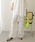 LAULENi[j́ucrochet lace semi wide pants /NVF [X Z~Ch pcȋpcjvbzCg