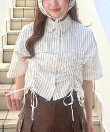 3.3 Field Trip  | 3.3 Field Trip／ギャザーリボンシャツ(シャツ/ブラウス)