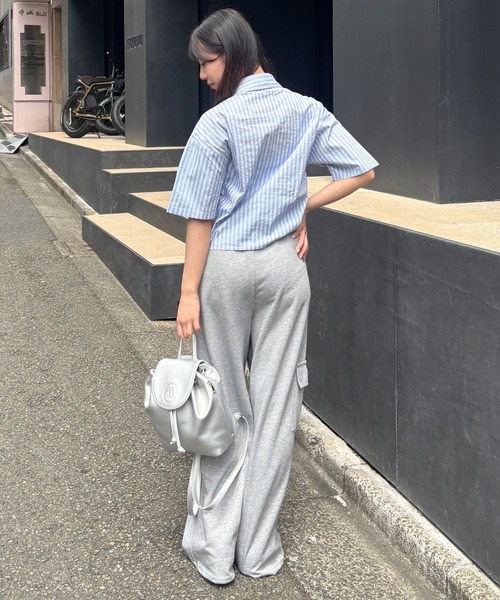 3.3 Field Trip （3.3フィールドトリップ）の「3.3 Field Trip／ギャザーリボンシャツ（シャツ/ブラウス・レディース・イエロー/サックスブルー/オフホワイト・FREE）」の13枚目の写真