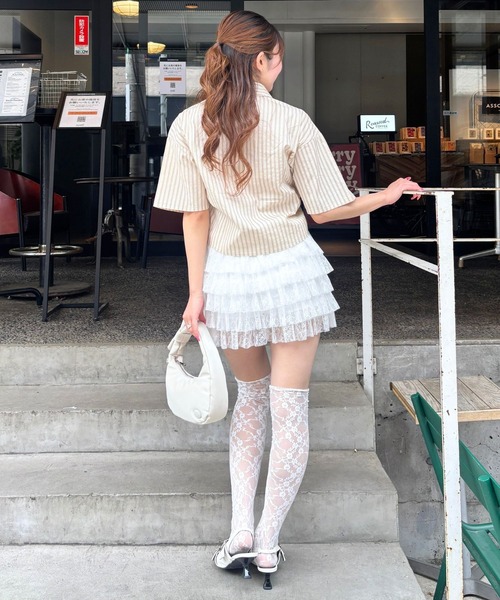 3.3 Field Trip （3.3フィールドトリップ）の「3.3 Field Trip／ギャザーリボンシャツ（シャツ/ブラウス・レディース・イエロー/サックスブルー/オフホワイト・FREE）」の17枚目の写真