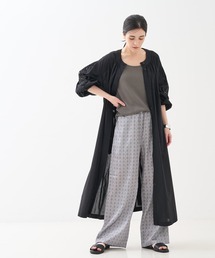 collex（コレックス）の「アイレット刺繍ガウンワンピース（ワンピース）」
