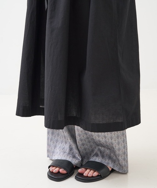 セール】アイレット刺繍ガウンワンピース（ワンピース）｜collex