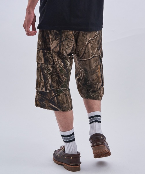 セール】【MAGASIN DE MODE Brew】TWILL総柄カーゴショーツ 815722