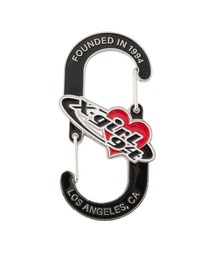 X-girl(GbNXK[)PLANET HEART LOGO CARABINER(L[P[X/L[ANZT[)