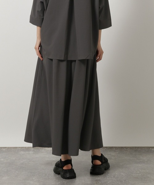 LAKOLE(ラコレ)の「【セットアップ対応・多機能付き】サップワイドガウチョ / 570733(その他パンツ・レディース・テラコッタ/ネイビー/ライトベージュ/チャコールグレー・FREE)」の17枚目の写真