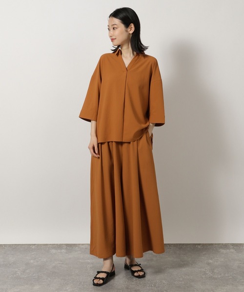 LAKOLE(ラコレ)の「【セットアップ対応・多機能付き】サップワイドガウチョ / 570733(その他パンツ・レディース・テラコッタ/ネイビー/ライトベージュ/チャコールグレー・FREE)」の16枚目の写真