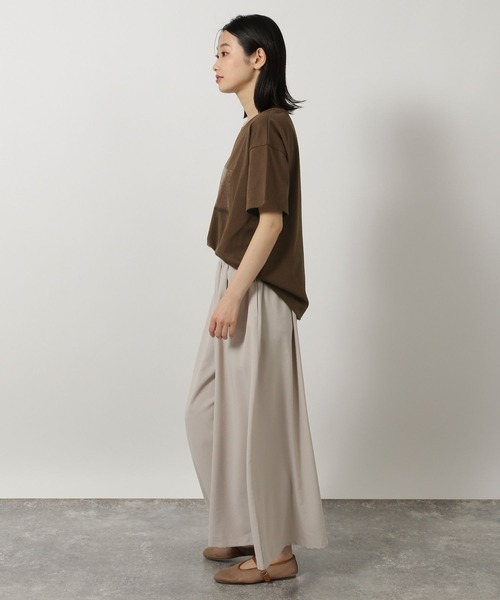 LAKOLE(ラコレ)の「【セットアップ対応・多機能付き】サップワイドガウチョ / 570733(その他パンツ・レディース・テラコッタ/ネイビー/ライトベージュ/チャコールグレー・FREE)」の10枚目の写真