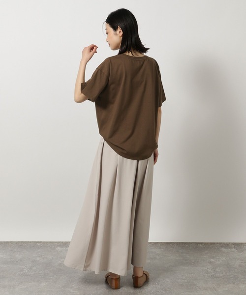 LAKOLE(ラコレ)の「【セットアップ対応・多機能付き】サップワイドガウチョ / 570733(その他パンツ・レディース・テラコッタ/ネイビー/ライトベージュ/チャコールグレー・FREE)」の9枚目の写真