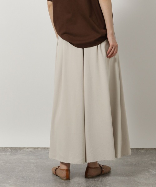 LAKOLE(ラコレ)の「【セットアップ対応・多機能付き】サップワイドガウチョ / 570733(その他パンツ・レディース・テラコッタ/ネイビー/ライトベージュ/チャコールグレー・FREE)」の7枚目の写真