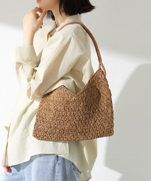 MADE IN MADA(メイドインマダ)の「【MADE IN MADA /メイドインマダ】VALIHA BAG(かごバッグ・レディース・ブラウン系その他・FREE)」の8枚目の写真