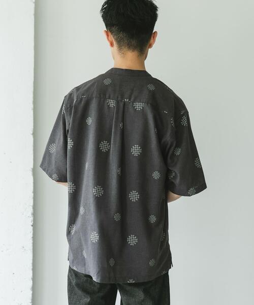 URBAN RESEARCH DOORS（アーバンリサーチドアーズ）の「『XLサイズ/WEB限定』『UR TECH 高機能リネン』バンドカラーシャツ（シャツ/ブラウス・メンズ・ホワイト系その他/グリーン/ブルー/ブラック系その他・X-LARGE/XX-LARGE/MEDIUM/LARGE）」の19枚目の写真