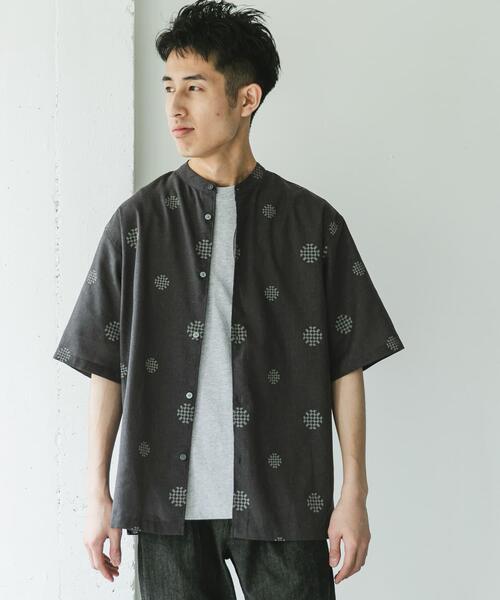 URBAN RESEARCH DOORS（アーバンリサーチドアーズ）の「『XLサイズ/WEB限定』『UR TECH 高機能リネン』バンドカラーシャツ（シャツ/ブラウス・メンズ・ホワイト系その他/グリーン/ブルー/ブラック系その他・X-LARGE/XX-LARGE/MEDIUM/LARGE）」の18枚目の写真