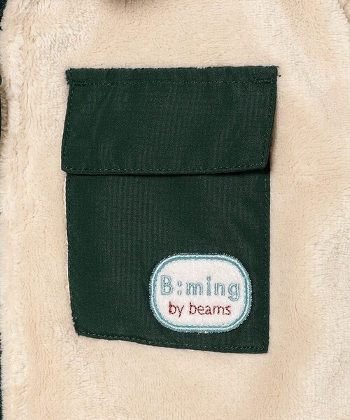 B:MING by BEAMS（ビーミングバイビームス）の「フリースボア ブルゾン 2025FW （90～150cm）（ブルゾン・キッズ・ネイビー/ベージュ/レッド・90/120/100/110/130/140/150）」の19枚目の写真