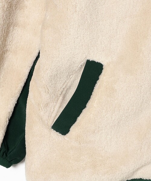 B:MING by BEAMS（ビーミングバイビームス）の「フリースボア ブルゾン 2025FW （90～150cm）（ブルゾン・キッズ・ネイビー/ベージュ/レッド・90/120/100/110/130/140/150）」の20枚目の写真