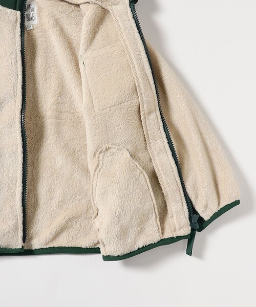 B:MING by BEAMS（ビーミングバイビームス）の「フリースボア ブルゾン 2025FW （90～150cm）（ブルゾン・キッズ・ネイビー/ベージュ/レッド・90/120/100/110/130/140/150）」の22枚目の写真