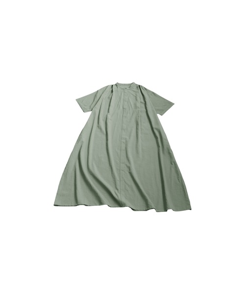 antiqua（アンティカ）の「タックデザインワンピース（ワンピース・レディース・カーキ/ブラック・ONESIZE）」の9枚目の写真