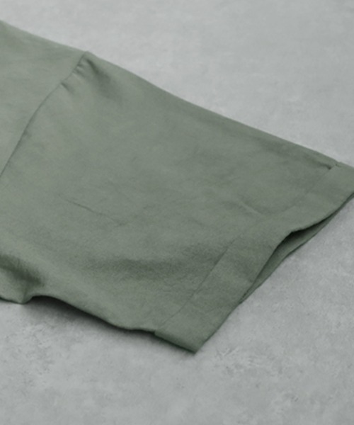 antiqua（アンティカ）の「タックデザインワンピース（ワンピース・レディース・カーキ/ブラック・ONESIZE）」の11枚目の写真