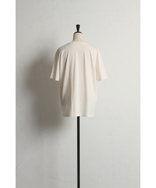 &. NOSTALGIA(アンドドットノスタルジア)の「【ZOZO限定】スーピマコットンプリントTシャツ(Tシャツ/カットソー・レディース・ブラック/ホワイト・M)」の22枚目の写真