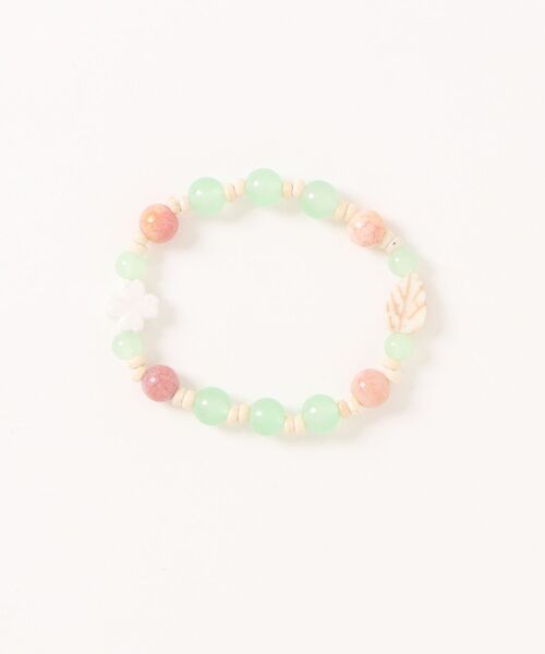 AMBUUSH カラフル ビーズ ブレスレット カラフルPOP♡ビーズブレスレット ブレスレット Panko 通販
