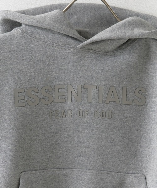FOG ESSENTIALS（エフオージーエッセンシャルズ）の「FOG ESSENTIALS/エッセンシャルズ 21SSKIDS FRT HOODIE パーカー（パーカー・キッズ・ダークベージュ/オートミール・XS/M）」の12枚目の写真