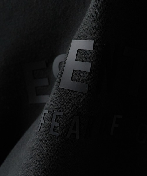 FOG ESSENTIALS（エフオージーエッセンシャルズ）の「FOG ESSENTIALS/エッセンシャルズ 21SSKIDS FRT HOODIE パーカー（パーカー・キッズ・ダークベージュ/オートミール・XS/M）」の8枚目の写真