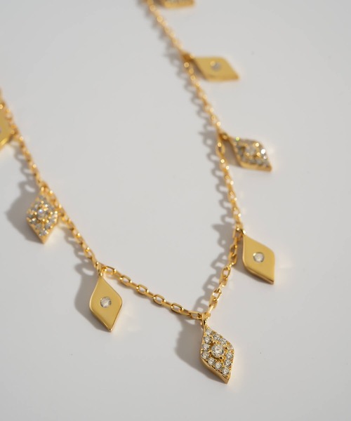 Ops.(オプス)の「チョーカー ネックレス レディース カジュアル シンプル 金属アレルギー 【migella-dia ミゲラ・ダイヤ】(ネックレス・レディース・シルバー/ゴールド系その他・ONE SIZE)」の13枚目の写真