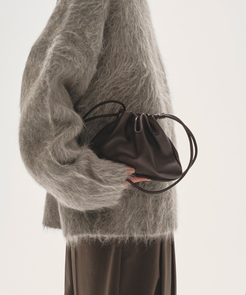 Drawstring Leather Bag（ハンドバッグ）｜TODAYFUL（トゥデイフル）の