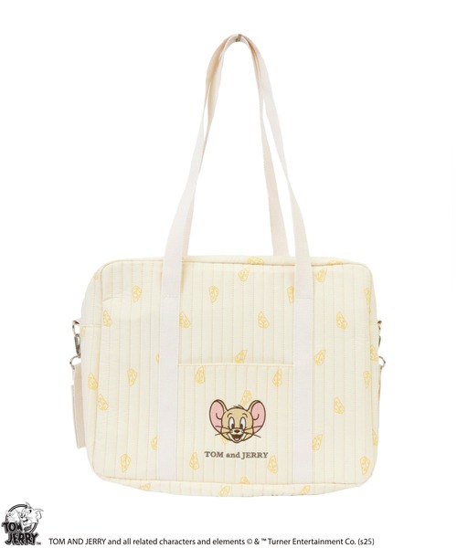 公式】TOM and JERRY キルティングマザーズバッグ（マザーズバッグ