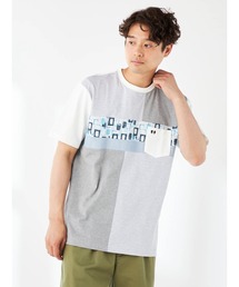 ブロッキングTEEシャツ