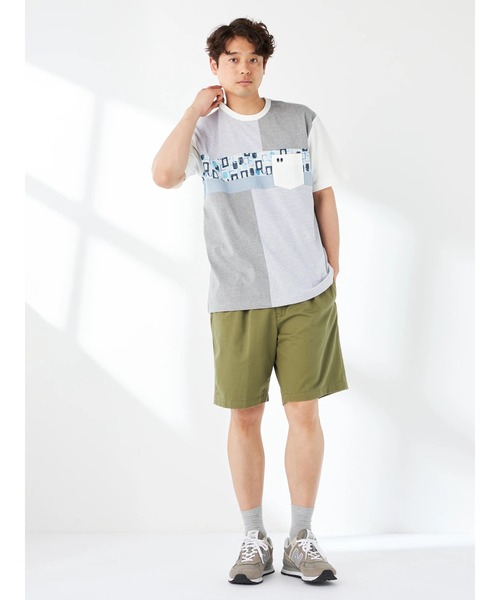McGREGOR(マックレガー)の「ブロッキングTEEシャツ(Tシャツ/カットソー・メンズ・ネイビー/アイボリー・M/L/XL)」の8枚目の写真