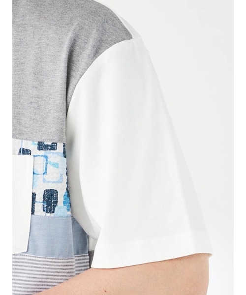 McGREGOR(マックレガー)の「ブロッキングTEEシャツ(Tシャツ/カットソー・メンズ・ネイビー/アイボリー・M/L/XL)」の13枚目の写真