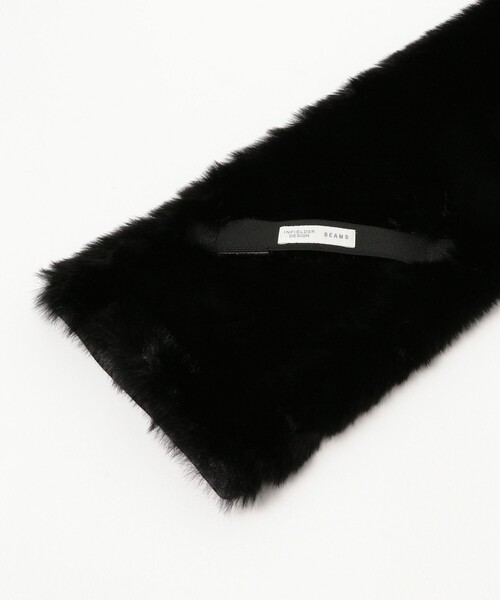 INFIELDER DESIGN(インフィールダーデザイン)の「【別注】INFIELDER DESIGN / ボア ファー マフラー(マフラー・レディース・ブラウン/ブラック・ONE SIZE)」の5枚目の写真