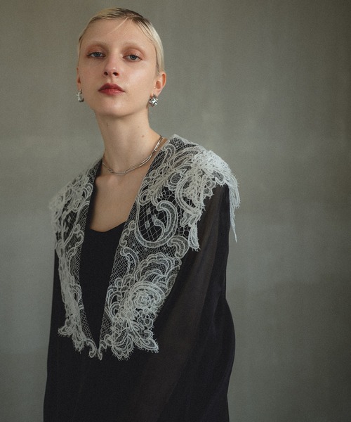 Big collar A-line dress