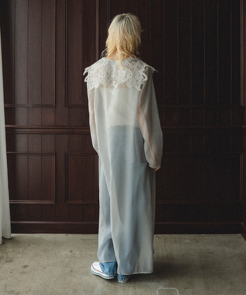 スーツ・フォーマル・ドレス et.UNIVER Big collar A-line dress Big collar A-line dress（ドレス）｜et.UNiVER（エトユニベール