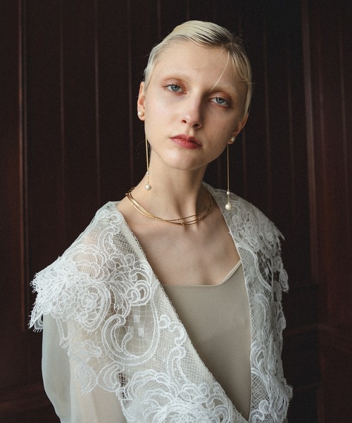 Big collar A-line dress（ドレス）｜et.UNiVER（エトユニベール）の