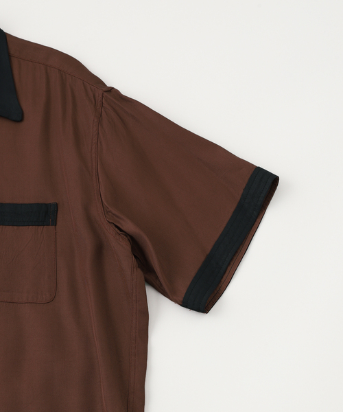 TAILOR TOYO(テーラートウヨウ)の「TAILOR TOYO / テーラー東洋 SUKA SHIIRT "ROARING TIGER"(シャツ/ブラウス・メンズ・ブラウン・SMALL/MEDIUM/LARGE/X-LARGE)」の4枚目の写真