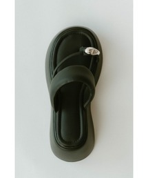 Knuth Marf | metal motif thong sandals(サンダル)